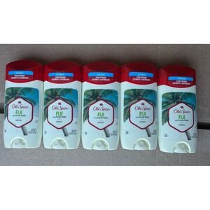 5 Old Spice Fiji with Palm Tree Deodorant Antiperspirant 3.4 oz.